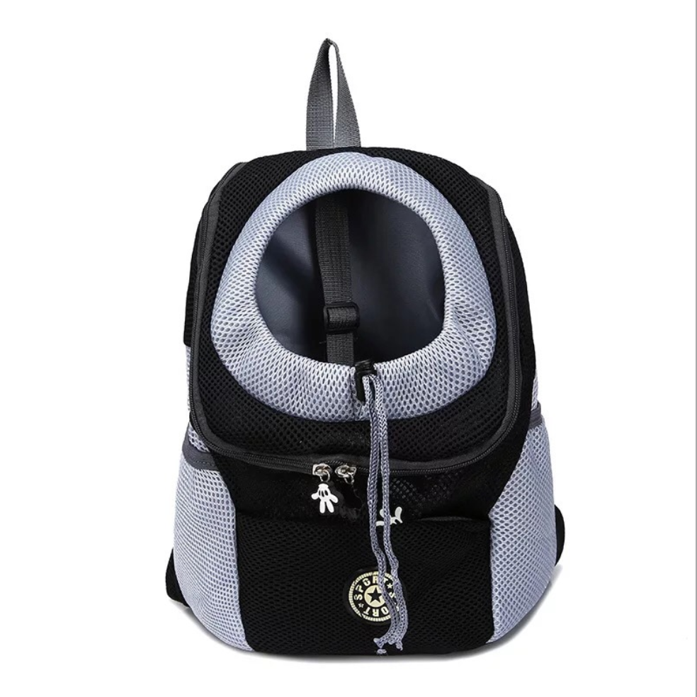 Sling-Style Mesh Pet Carrier Backpack