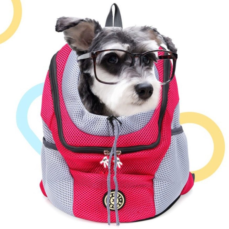 Sling-Style Mesh Pet Carrier Backpack