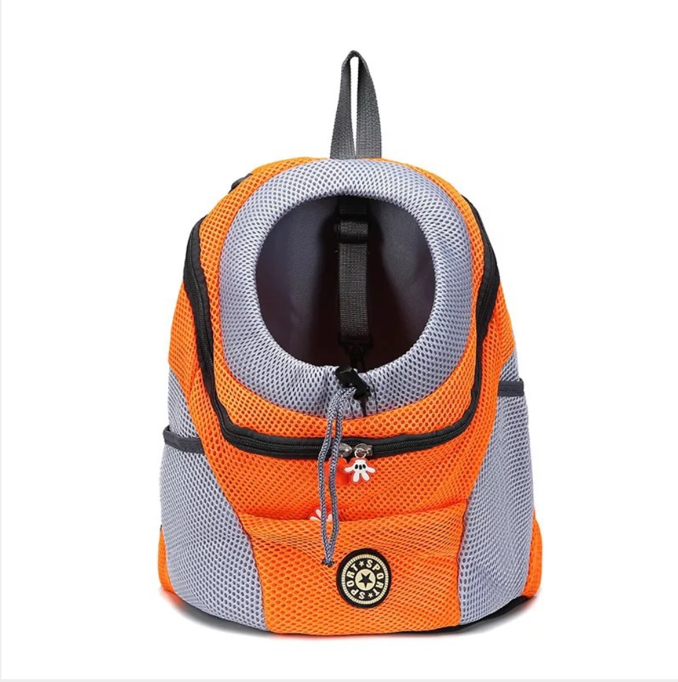 Sling-Style Mesh Pet Carrier Backpack