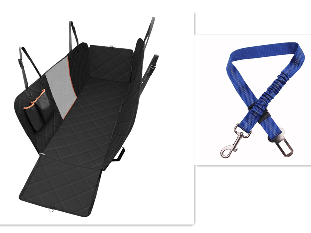 Rear Seat Hammock and Protector for Travel