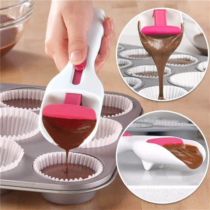 Cake Batter Scoop - Cupcake Spoon