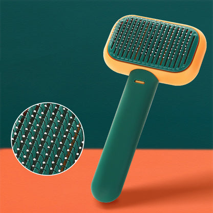 Stainless Steel Pet Hair Brush and Massage Comb