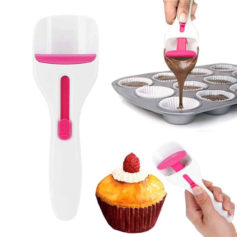 Cake Batter Scoop - Cupcake Spoon