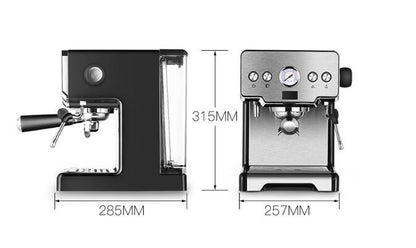 Italian Coffee Machine with Milk Frother