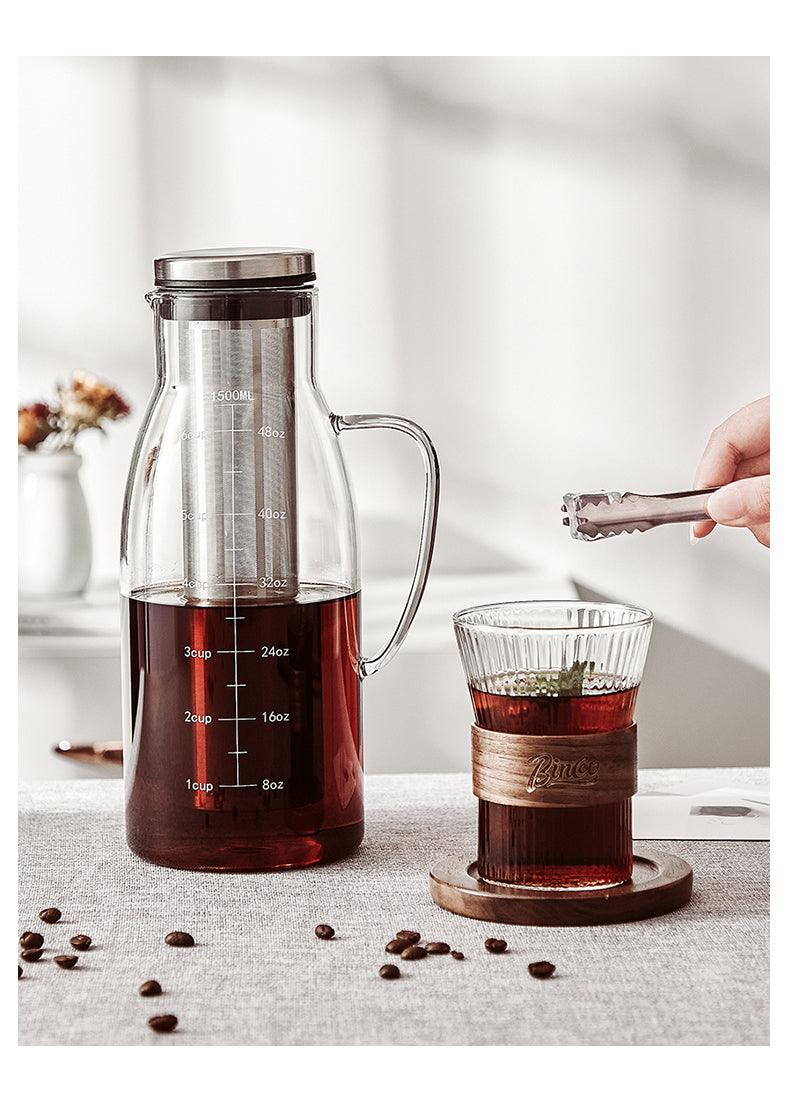 Glass Coffee Pot - Leakproof Cafetera and Tea Infuser