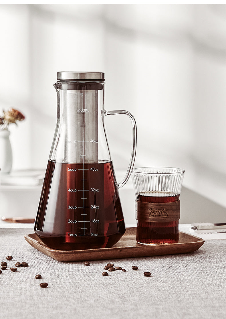 Glass Coffee Pot - Leakproof Cafetera and Tea Infuser