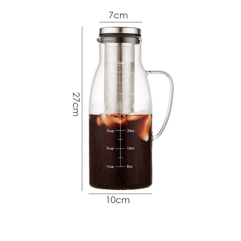 Glass Coffee Pot - Leakproof Cafetera and Tea Infuser