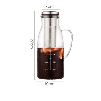 Glass Coffee Pot - Leakproof Cafetera and Tea Infuser