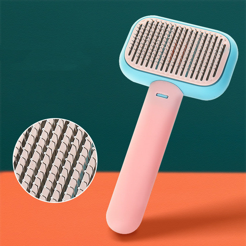 Stainless Steel Pet Hair Brush and Massage Comb